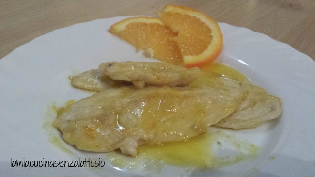petto pollo arancia