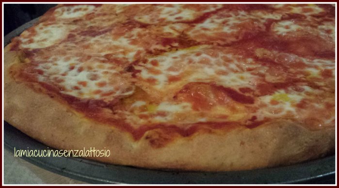 pizza senza lattosio