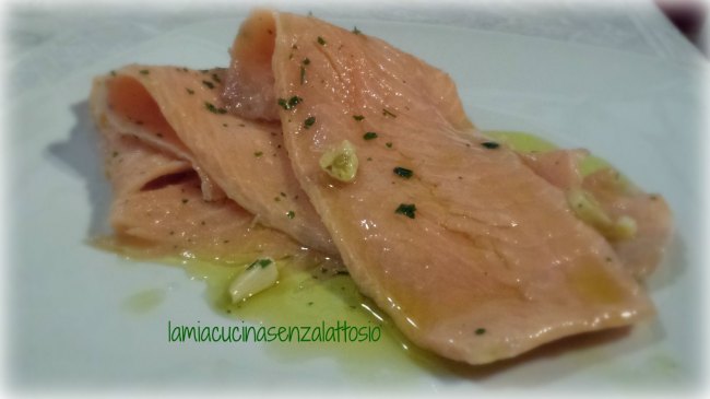 salmone marinato