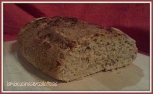 pane integrale senza lattosio
