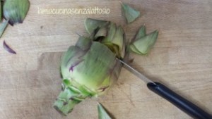 carciofo come pulire