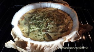 frittata carciofi senza uova