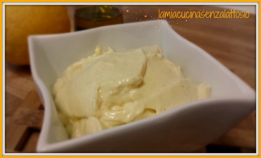 maionese senza uova senza lattosio