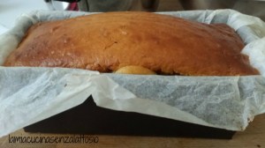plumcake senza lattosio
