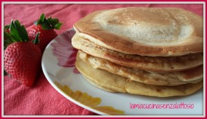 pancakes senza lattosio