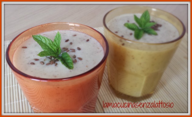 smoothie senza lattosio