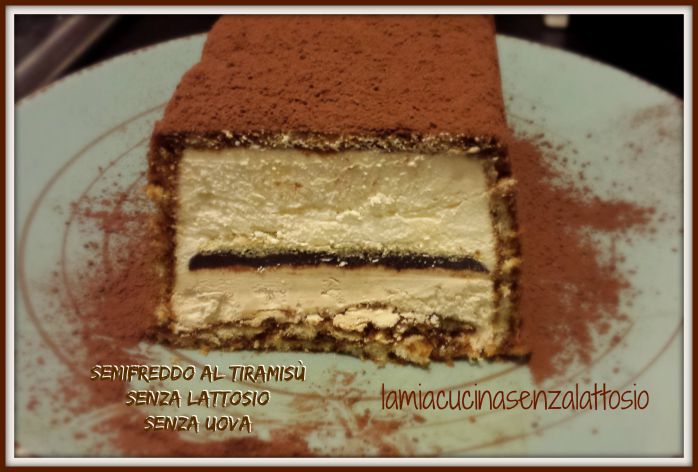 semifreddo al tiramisù senza lattosio