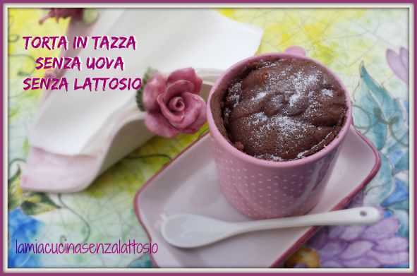 torta in tazza senza uova