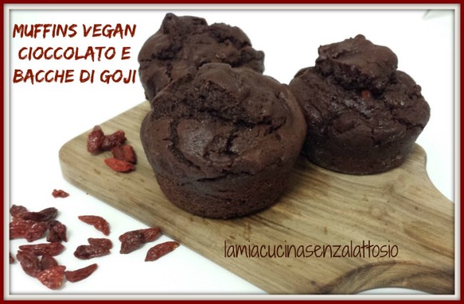 muffin cioccolato bacche goji