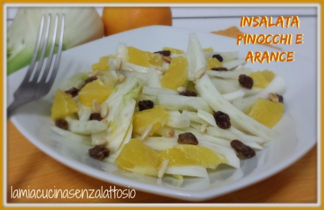 insalata finocchi e arance