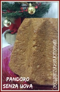 pandoro senza uova