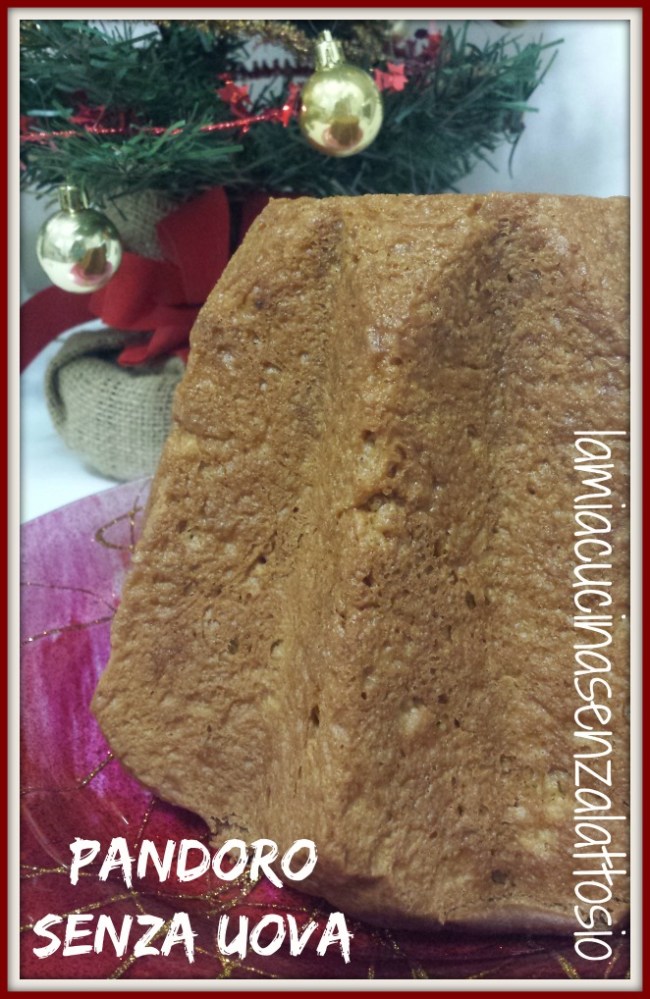 pandoro senza uova