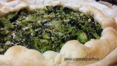 quiche ai broccoli senza lattosio