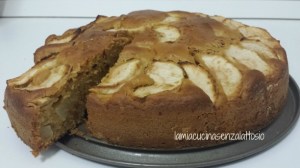 torta mele senza lattosio