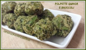 polpette quinoa e broccoli