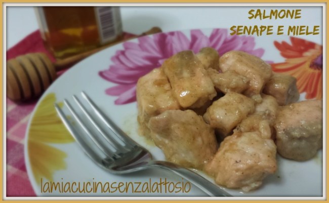 salmone miele e senape