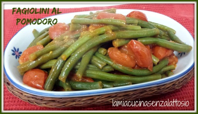 fagiolini al pomodoro