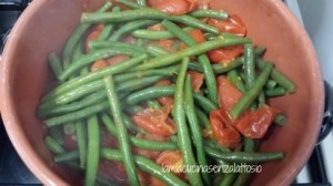 fagiolini al pomodoro