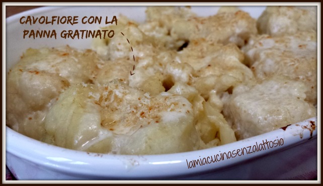 cavolfiore gratinato