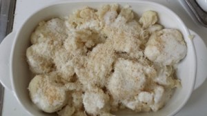 cavolfiore gratinato