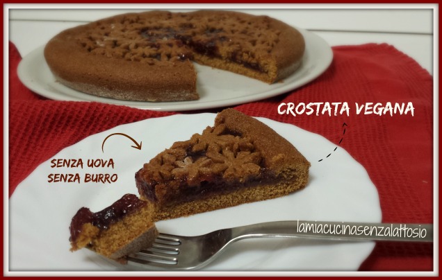 crostata senza uova senza burro