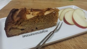 torta di mele vegana