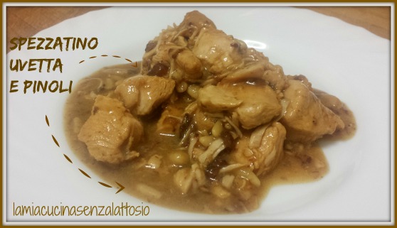 spezzatino uvetta e pinoli