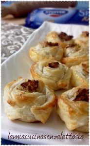 roselline di pasta sfoglia