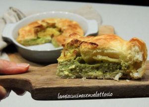 torta salata al pesto