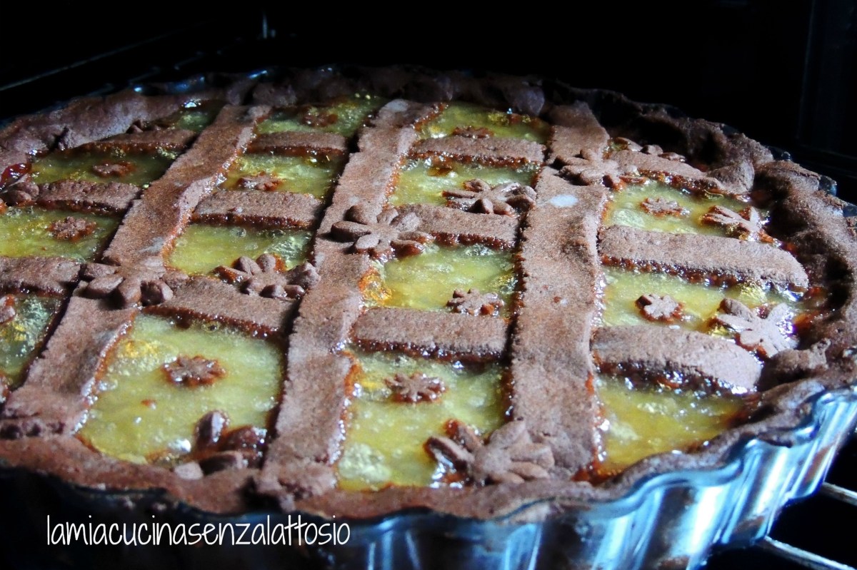 crostata cioccolato pere