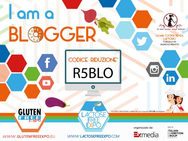 lactosefreeexpo la mia cucina senza lattosio blogger ufficiale