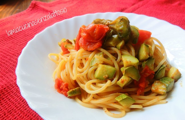 spaghetti zucchine e bottarga
