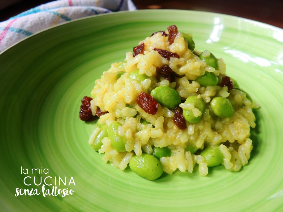 risotto ai legumi e frutta secca