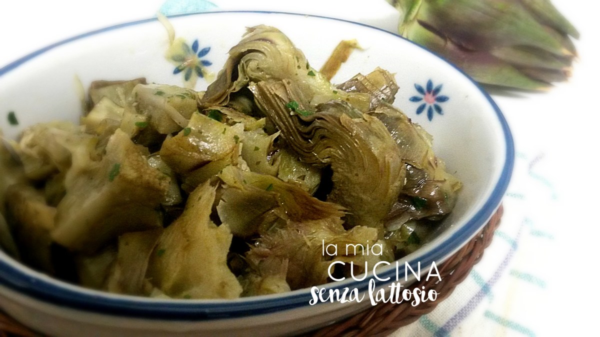 carciofi trifolati Bimby