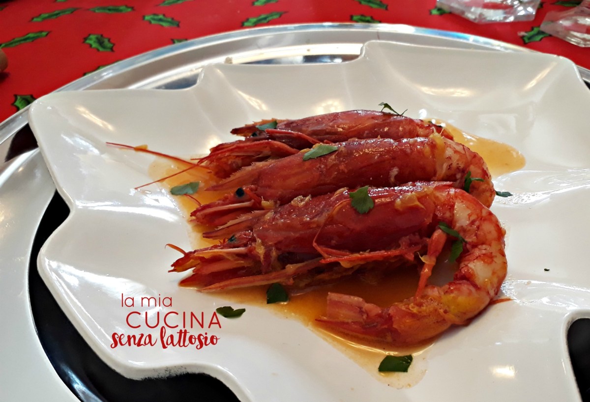 gamberoni agli agrumi