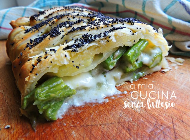 strudel salato senza lattosio