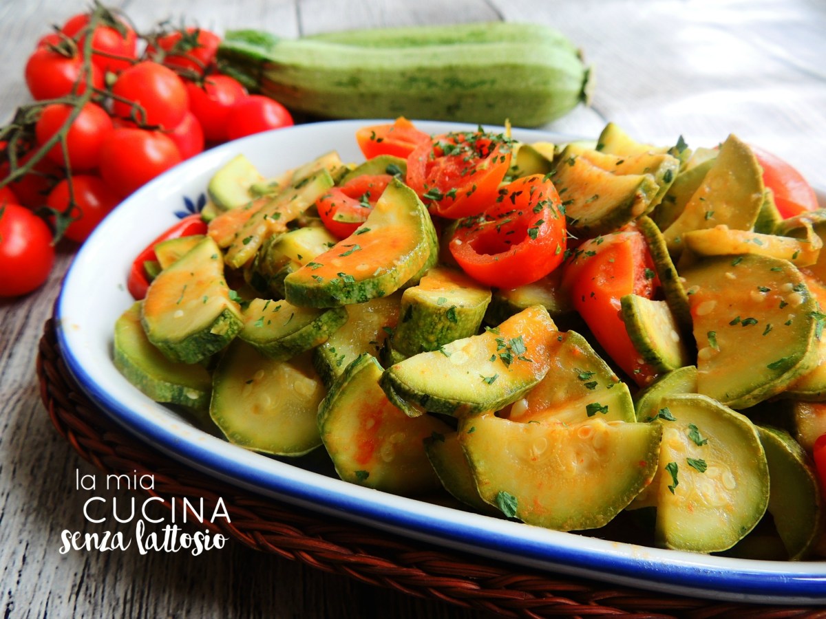 zucchine e pomodori