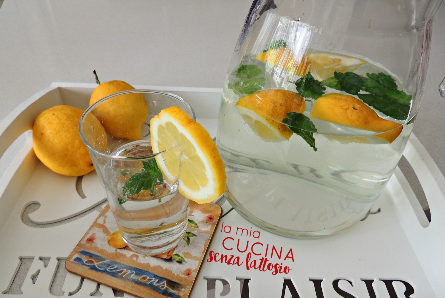 acqua aromatizzata menta sambuco