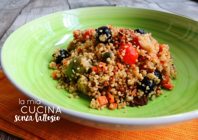 cous cous pomodori ed olive