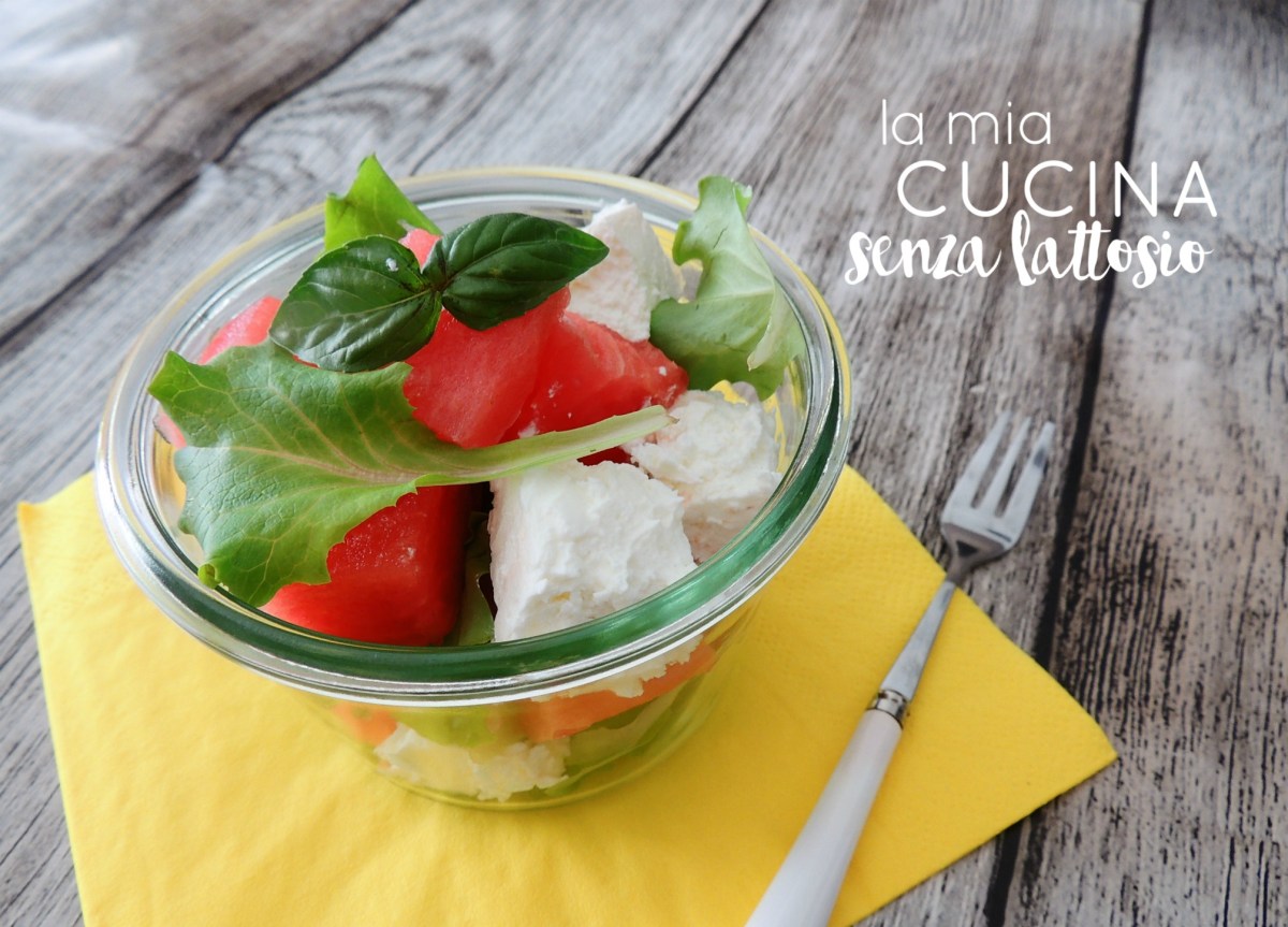 insalata robiola senza lattosio