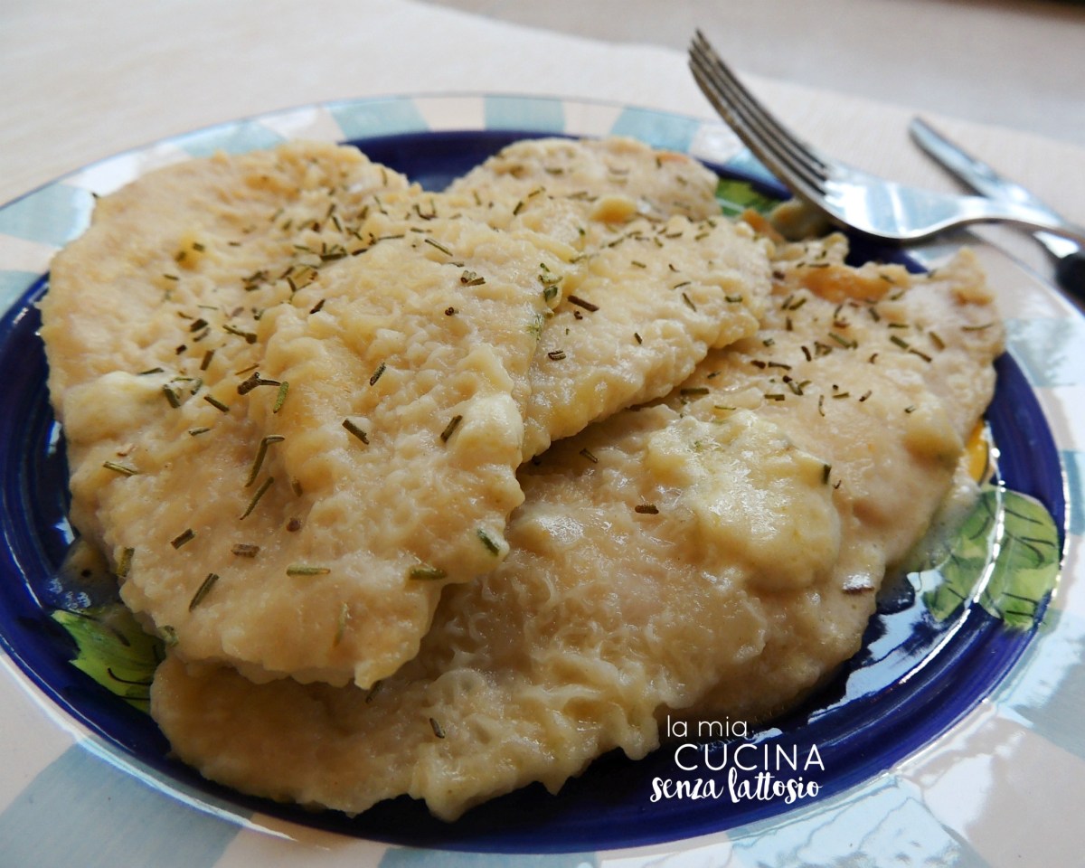 scaloppine lactose free