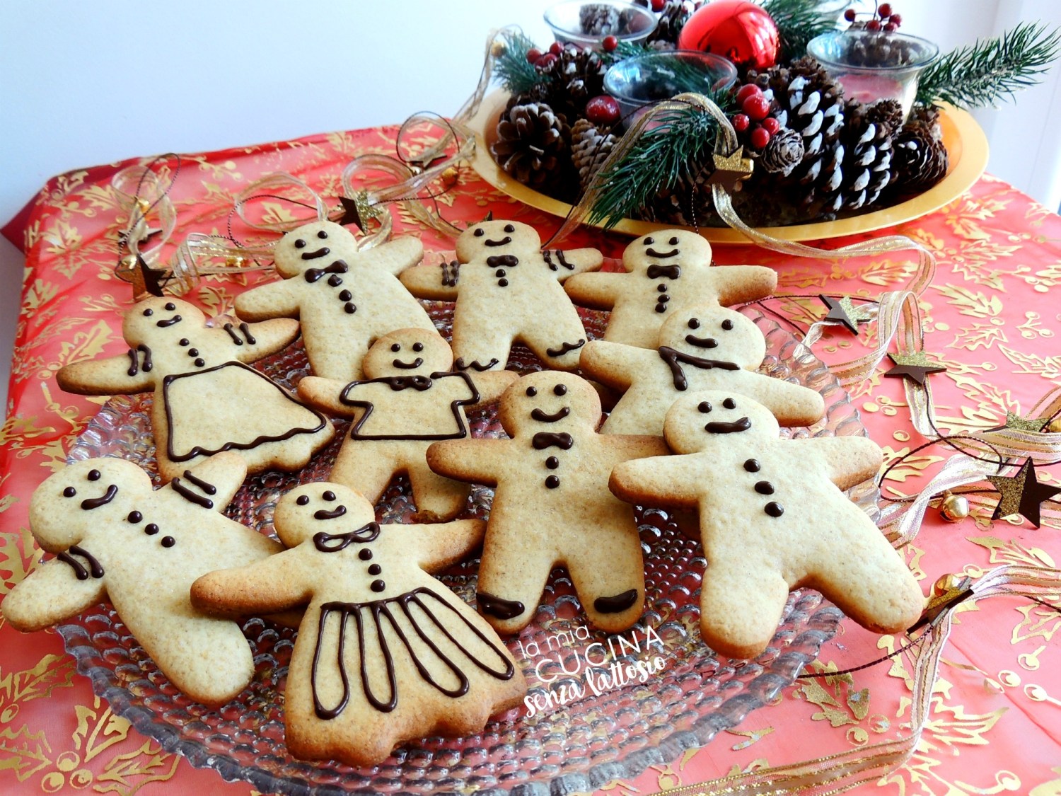 gingebread senza lattosio