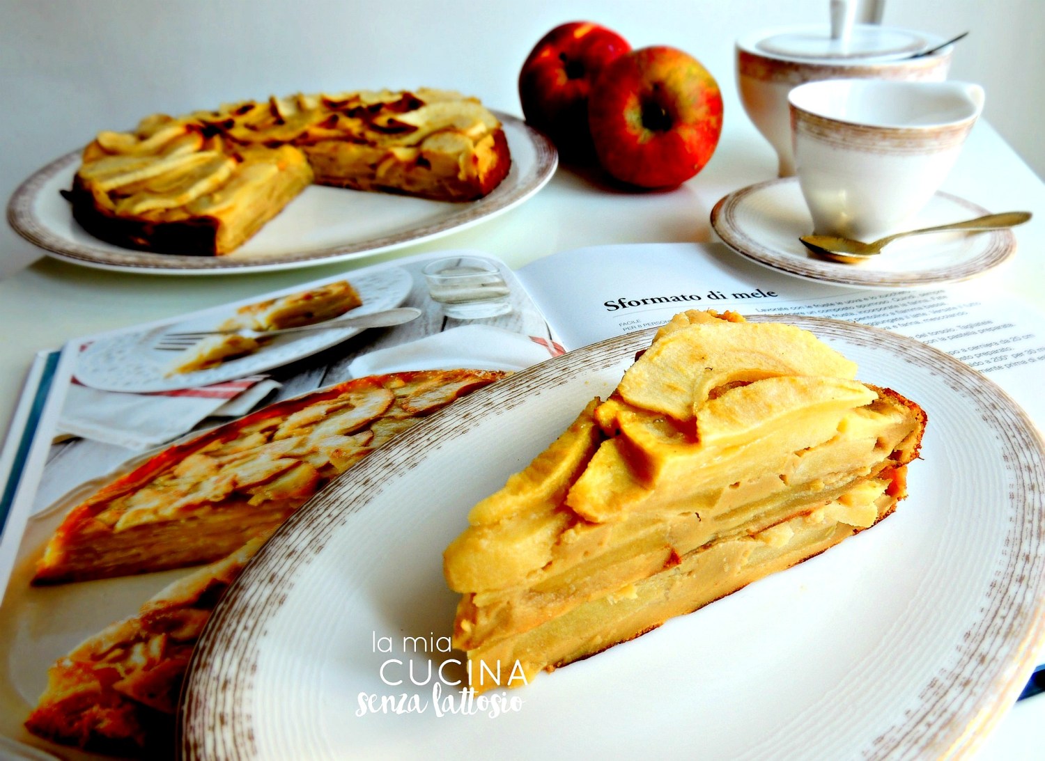 sformato di mele senza lattosio