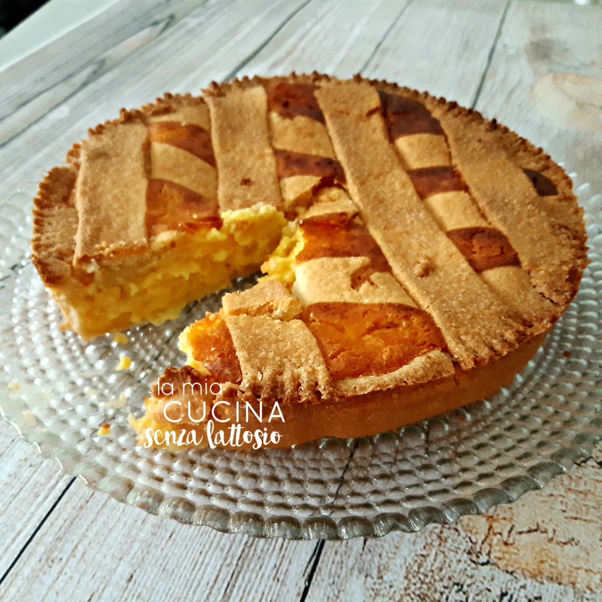 pastiera napoletana senza lattosio