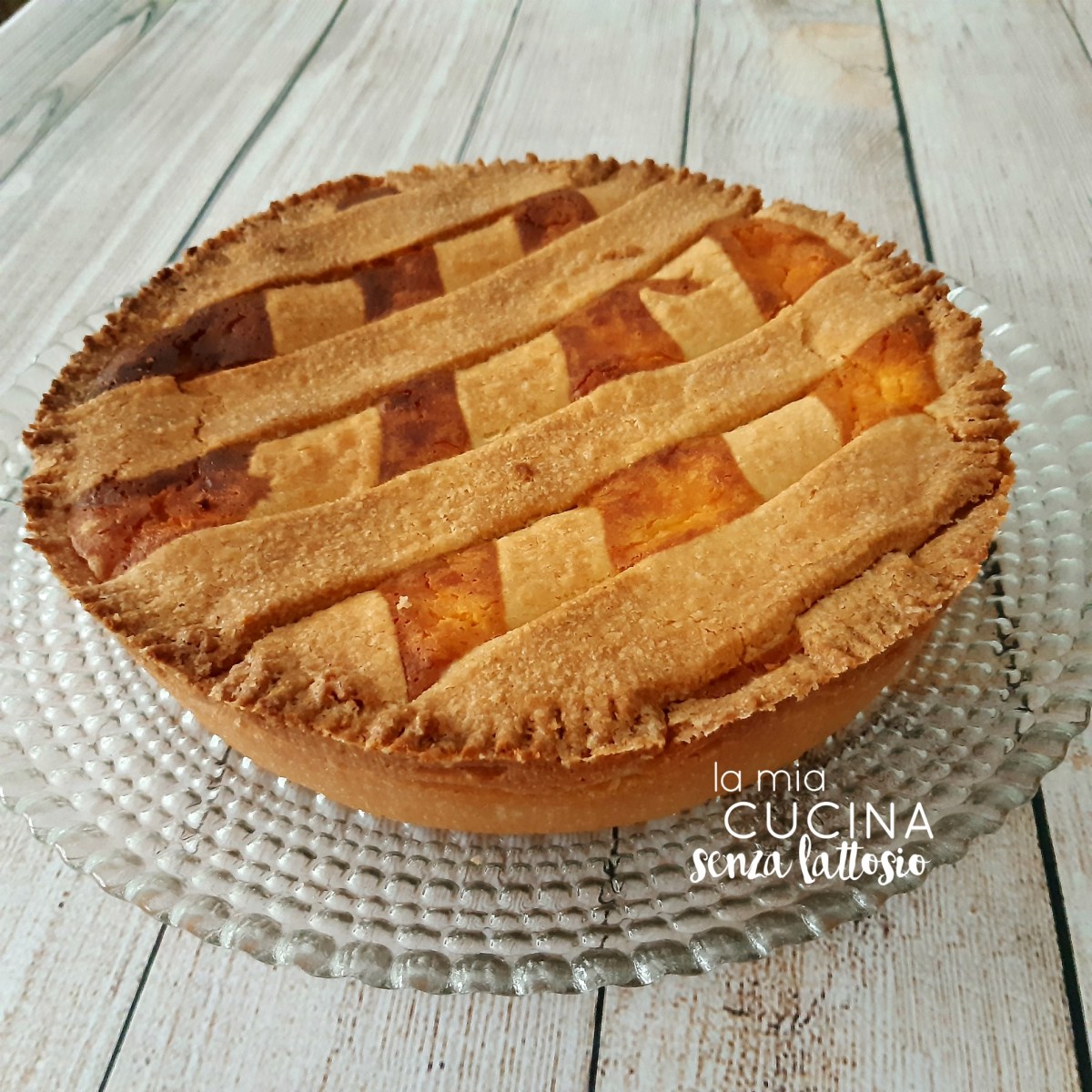 pastiera napoletana senza lattosio