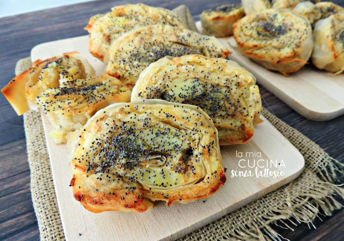 girelle pasta fillo senza lattosio