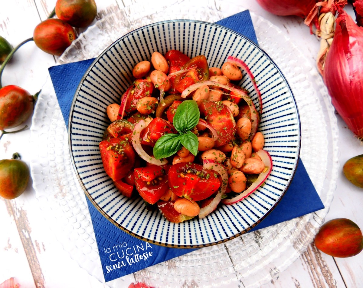 insalata fagioli e cipolla