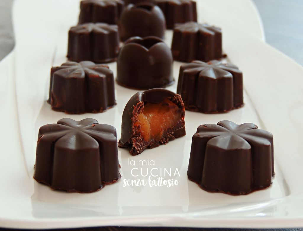 cioccolatini arancia senza lattosio