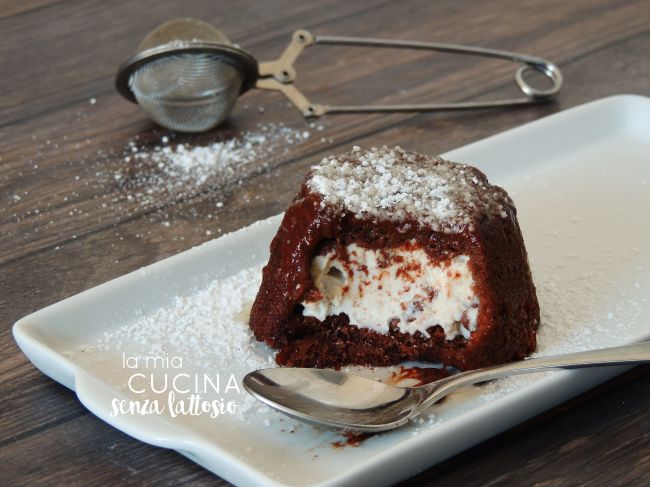 tortino cioccolato senza lattosio