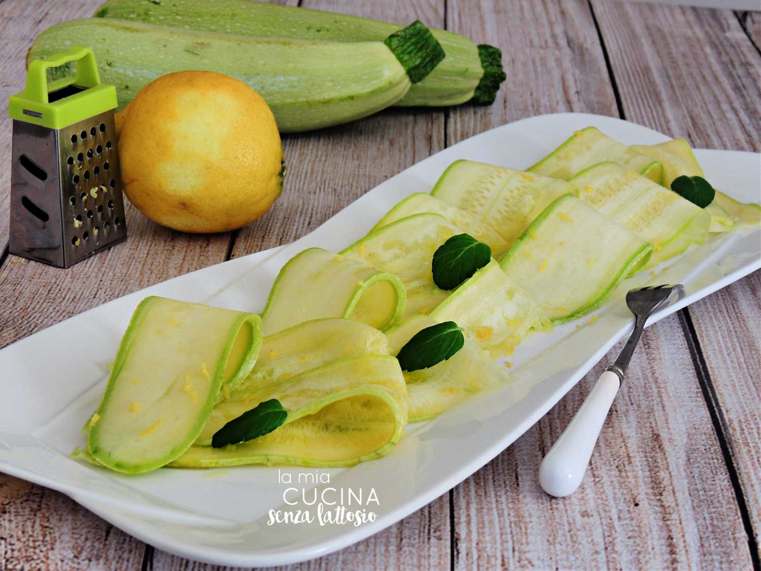 zucchine al limone